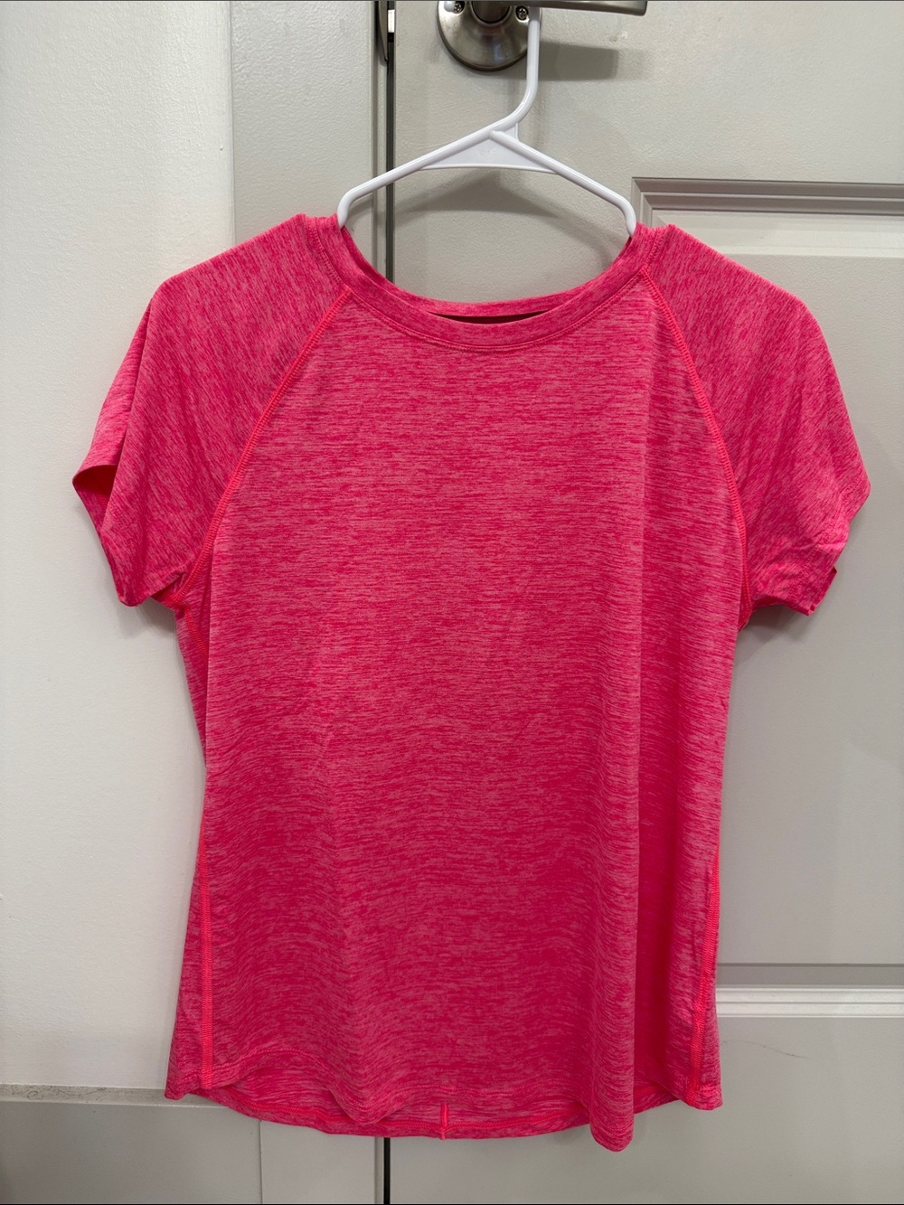 Champion Heathered Pink Performance Tee